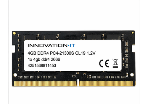 Innovation IT 4GB DDR4 2666MHz SODIMM Geheugen 