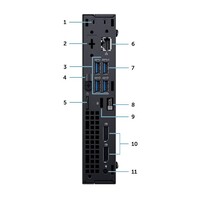 thumb-Dell OptiPlex 7070 Desktop PC – Intel Core i5-9500 / i5-8500, 8GB RAM, 256GB NVMe SSD, Intel UHD Graphics 630, Windows 10/11 Pro, zakelijke desktop computer-3