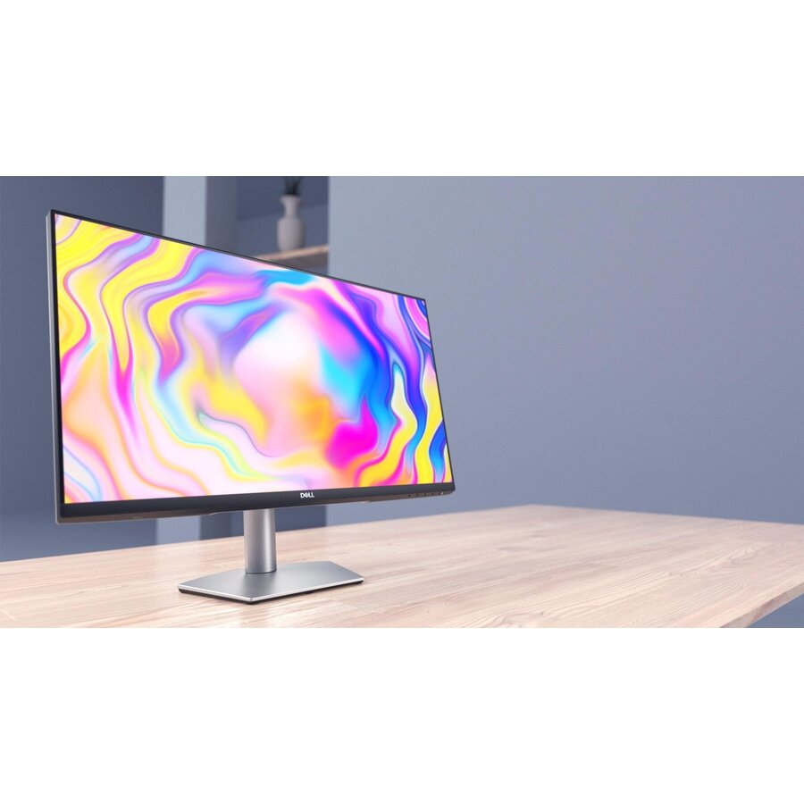 Dell S2722QC 27 inch 4K UHD IPS Monitor – 3840x2160 resolutie, USB-C docking met 65W Power Delivery, AMD FreeSync, ComfortView Plus, ingebouwde speakers en ergonomische standaard-2