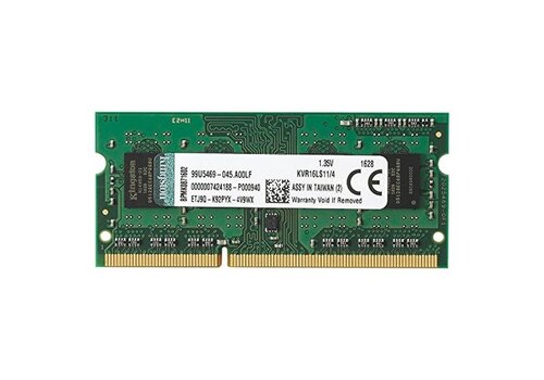 Kingston DDR3L 4GB 1600MHz SO-DIMM Laptop Geheugen 