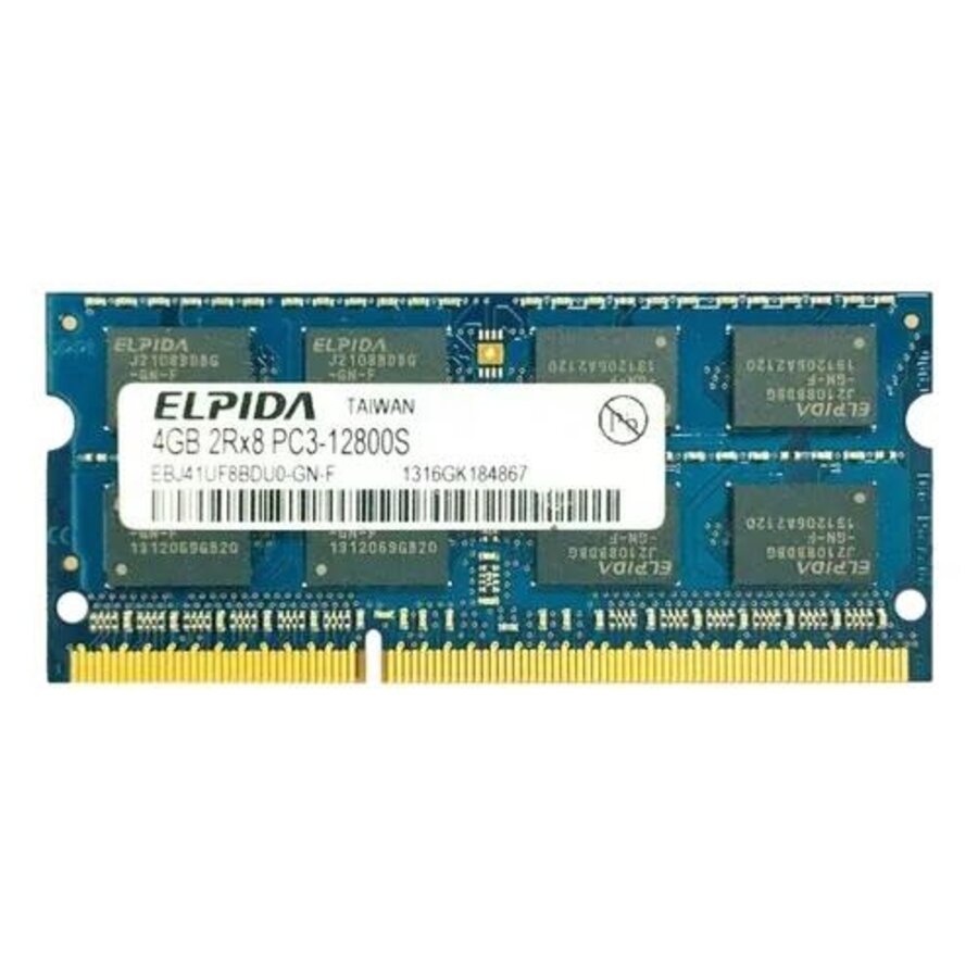 Elpida EBJ40UG8BBU0-GN-F DDR3 Geheugenmodule – 4GB DIMM, 1600MHz (PC3-12800), CL9/CL11, 1.5V, unbuffered non-ECC desktop RAM-1