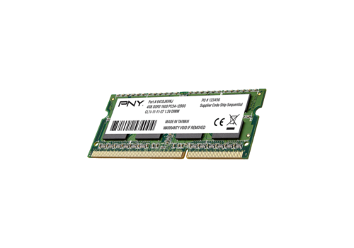 PNY DDR3 4GB Laptop Geheugen SO-DIMM 