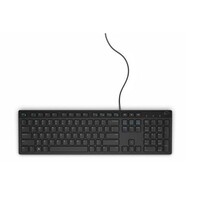 thumb-Dell KB216 Wired Keyboard USB – US International QWERTY toetsenbord met numeriek keypad, multimedia toetsen en morsbestendig design voor kantoor en thuisgebruik-2