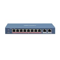 thumb-Hikvision DS-3E031 Unmanaged Ethernet Switch 8×10/100 Mbps PoE + 2× Gigabit uplink 110W PoE budget CCTV netwerk switch-2