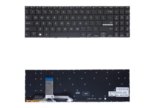 Asus A9 / X50 / X51 / Z94 toetsenbord QWERTY zwart replacement keyboard 