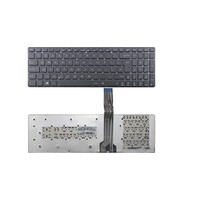 Asus K55A K55C K55V U57 X501 R500 R700 laptop toetsenbord QWERTY zwart complete replacement keyboard module met frame