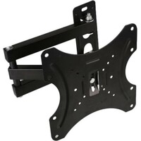 thumb-Zazitec HY-103E cantilever muurbeugel voor 10 tot 26 inch monitoren en televisies verstelbare TV wandbeugel met draaibare arm zwart-2
