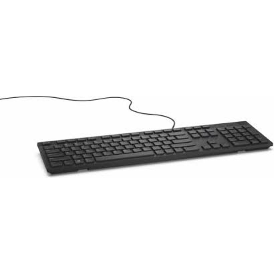 Dell KB216-BK-FR USB bedraad multimedia toetsenbord AZERTY (Franse layout) chiclet toetsenbord met numeriek gedeelte voor PC en desktop-2