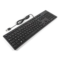 thumb-Dell KB216-BK-FR USB bedraad multimedia toetsenbord AZERTY (Franse layout) chiclet toetsenbord met numeriek gedeelte voor PC en desktop-1