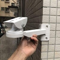 thumb-König SEC-BRACK20 universele metalen camera bracket / wandbeugel voor CCTV beveiligingscamera’s tot 4 kg, verstelbare montagebeugel voor binnen- en buitengebruik in wit-2
