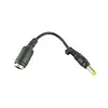 Zazitec Zazitec DC power verlengkabel 15cm 4.8mm x 1.7mm (yellow pin) male naar 7.4mm x 5.0mm female laptop stroom verlengkabel voor Dell en HP compatibele voedingen en adapters