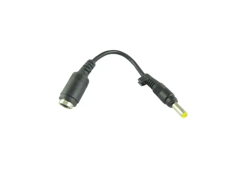 Zazitec DC power verlengkabel 15cm 4.8x1.7mm (yellow pin) naar 7.4x5.0mm female 