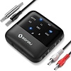 Sonru Sonru SPDIF wireless audio receiver en transmitter 2-in-1 Bluetooth audio adapter met optische TOSLINK (SPDIF) en AUX ondersteuning voor draadloze overdracht tussen TV, soundbar en home audio systemen