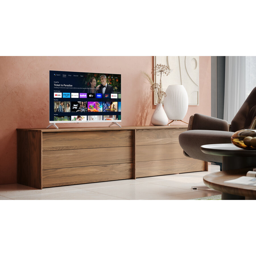 Sharp 32FH2EW 32 inch HD Ready Android TV met Google TV/Android TV, 1366x768 resolutie, ingebouwde Chromecast, Bluetooth en WiFi voor streaming apps zoals Netflix en YouTube-10
