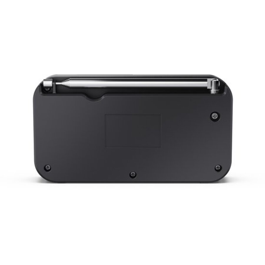 Sharp DR-P520(GY) Osaka Storm Grey DAB+ en FM Radio met Bluetooth, draagbaar ontwerp, ingebouwde accu, USB-C opladen en helder LCD-display voor thuis en onderweg-2