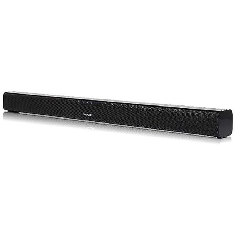 Sharp HT-SB110 2.0 90W Slim Soundbar met Bluetooth, HDMI ARC/CEC, optische ingang, AUX, USB-afspeelfunctie en afstandsbediening voor helder TV-geluid in een compact design-7