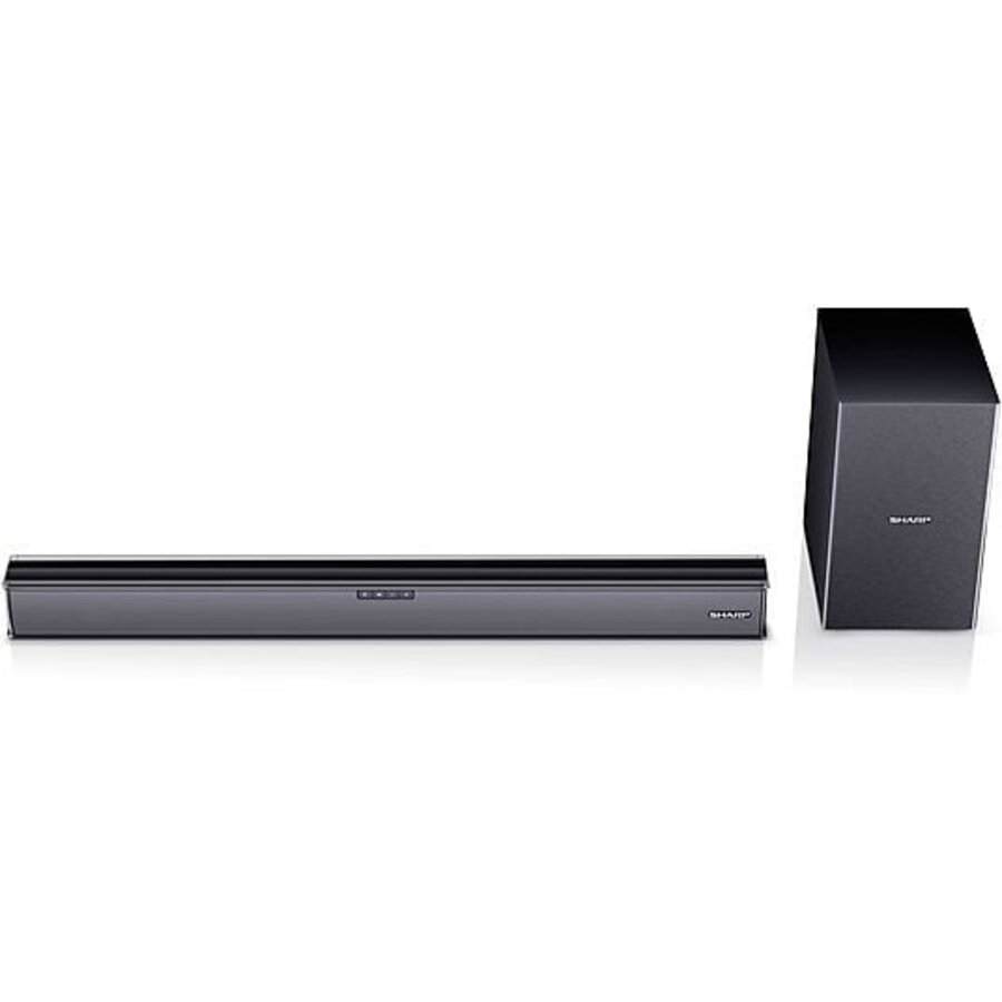Sharp HT-SBW182 2.1 soundbar met draadloze subwoofer 160W, HDMI ARC/CEC, Bluetooth, optische ingang en krachtige bass voor home cinema en tv-geluid-2