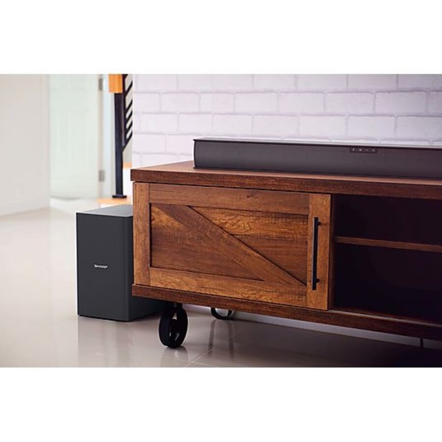 Sharp HT-SBW182 2.1 soundbar met draadloze subwoofer 160W, HDMI ARC/CEC, Bluetooth, optische ingang en krachtige bass voor home cinema en tv-geluid-6