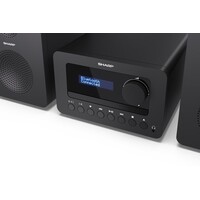 thumb-Sharp XL-B520 Micro geluidssysteem met DAB+, FM-radio, CD-speler, Bluetooth, USB en 40W stereo speakers in houten behuizing voor compact all-in-one thuisgebruik-3