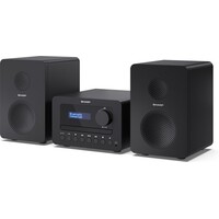 thumb-Sharp XL-B520 Micro geluidssysteem met DAB+, FM-radio, CD-speler, Bluetooth, USB en 40W stereo speakers in houten behuizing voor compact all-in-one thuisgebruik-4