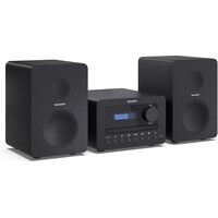 thumb-Sharp XL-B520 Micro geluidssysteem met DAB+, FM-radio, CD-speler, Bluetooth, USB en 40W stereo speakers in houten behuizing voor compact all-in-one thuisgebruik-5