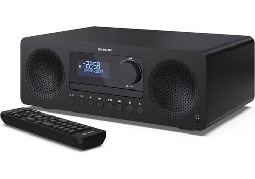 Sharp XL-B720D (BK) Alles-in-één HiFi systeem met DAB+ – Tokyo Series 