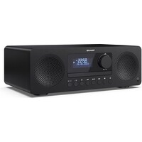 thumb-Sharp XL-B720D (BK) Tokyo all-in-one HiFi systeem met DAB+/FM radio, CD-speler, Bluetooth 5.0, USB MP3, houten speakers en 40 voorkeurszenders-3