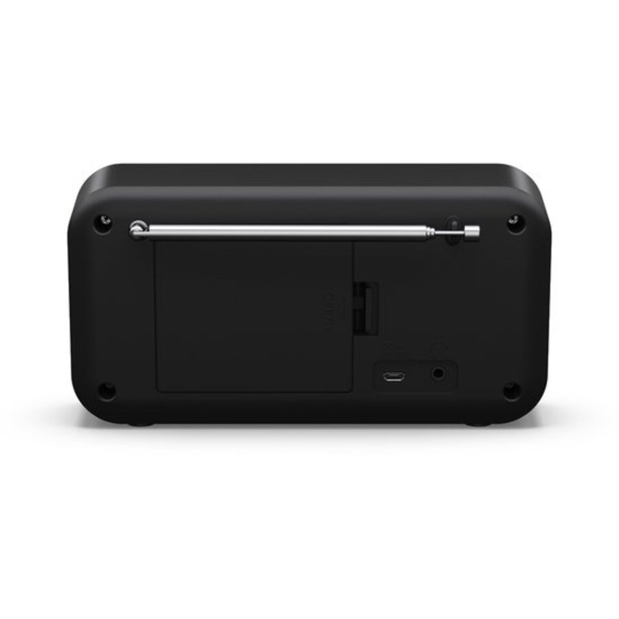 Sharp DR-P420(BK) Tokyo draagbare DAB+/FM radio met Bluetooth, LCD-display, 20 voorkeuzezenders, alarmfunctie en USB/batterij voeding in zwarte uitvoering-2