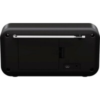 thumb-Sharp DR-P420(BK) Tokyo draagbare DAB+/FM radio met Bluetooth, LCD-display, 20 voorkeuzezenders, alarmfunctie en USB/batterij voeding in zwarte uitvoering-6