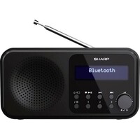 thumb-Sharp DR-P420(BK) Tokyo draagbare DAB+/FM radio met Bluetooth, LCD-display, 20 voorkeuzezenders, alarmfunctie en USB/batterij voeding in zwarte uitvoering-9