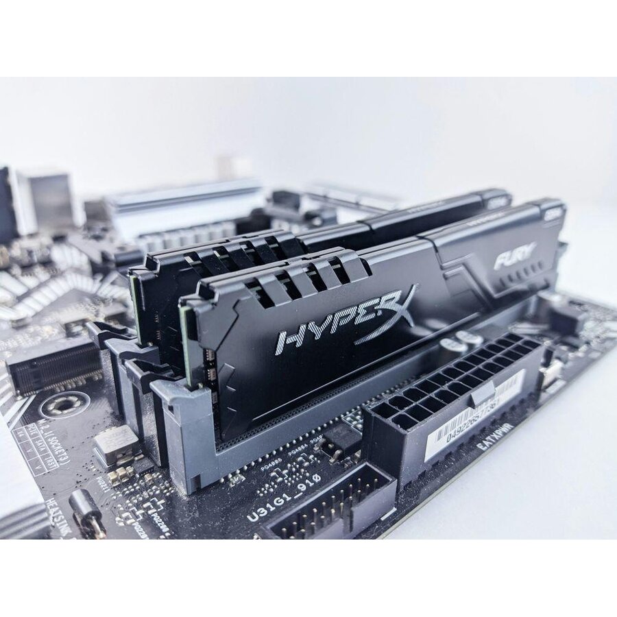 Kingston HyperX Fury Black HX421C14FB2K2/16 16GB (2x8GB) DDR4 2133MHz CL14 desktop geheugenkit met XMP 2.0 en heatsink voor stabiele dual-channel prestaties-3