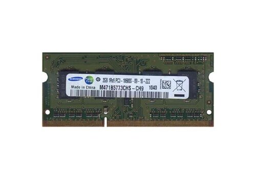 Samsung 2GB DDR3 SO-DIMM 1333MHz Laptop RAM Geheugen 