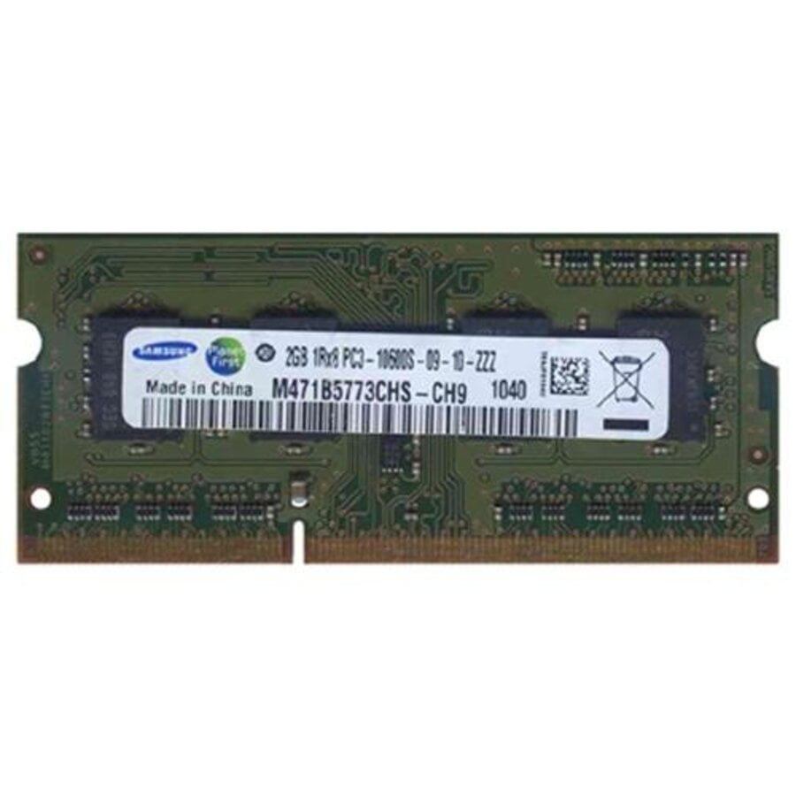 Samsung M471B5773CHS-CH9 2GB DDR3 1333MHz PC3-10600S CL9 204-Pin SO-DIMM Laptop Geheugen Module 1.5V Non-ECC-1