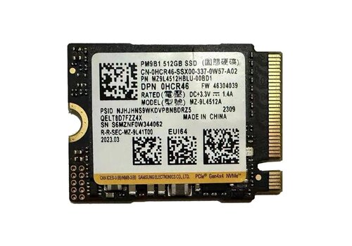 Samsung PM9B1 512GB NVMe SSD M.2 2280 