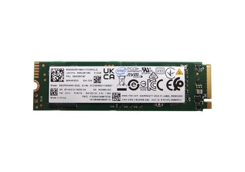 Intel SSD 660p Series 512GB NVMe SSD M.2 2280 
