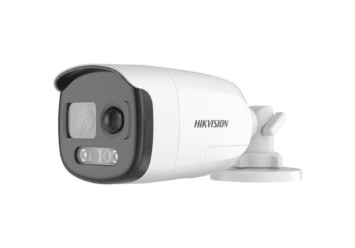 Hikvision DS-2CE12DFT-PIRXOF28 2MP ColorVu PIR Siren Bullet Camera 