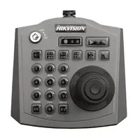 Hikvision DS-MP1010K Mobile PTZ Manual Controller met Joystick, Numeriek Keypad, Functietoetsen, ON/OFF Sleutelschakelaar en Backlit Bediening voor Mobiele Surveillance en MDVR Systemen