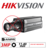 Hikvision Hikvision iDS-2CD9136-AIS 3MP Intelligent ANPR Network Traffic Camera zonder Lens, Deep Learning Kentekenherkenning, Voertuigclassificatie, Verkeershandhaving, H.265 Compressie en CS-Mount Lensondersteuning