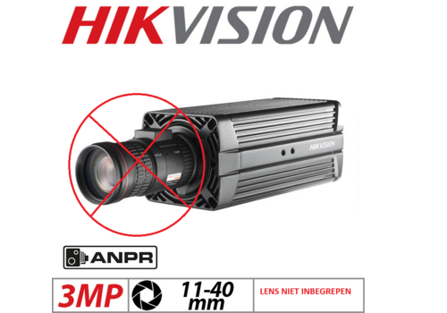 Hikvision iDS-2CD9136-AIS 3MP ANPR Network Traffic Camera (Zonder Lens) 