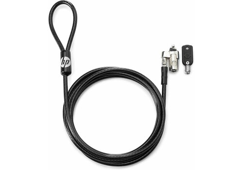HP Keyed Cable Lock 10mm T1A62AA 