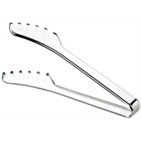thumb-Zazitec Stainless Steel Vleestang RVS BBQ- en Keukentang voor Grillen, Vlees, Vis en Groenten met Ergonomische Grip en Hittebestendig Ontwerp voor Professioneel en Thuisgebruik-1