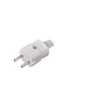 Zazitec Zazitec Eurostekker 2-polig CEE 7/16 Reparatie- en Aansluitstekker voor kabelmontage 230V compacte europlug stekker voor het zelf monteren of vervangen van netsnoeren bij lichte elektrische apparaten