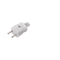 Zazitec Eurostekker 2-polig CEE 7/16 Reparatie- en Aansluitstekker voor kabelmontage 230V compacte europlug stekker voor het zelf monteren of vervangen van netsnoeren bij lichte elektrische apparaten