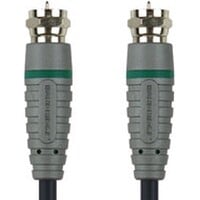 thumb-Bandridge BVL9702 Blue Coax Video Cable 2 Meter met F-Connector Male naar Coax Male Aansluiting, 75 Ohm Impedantie, Hoge Afscherming en Geschikt voor Satelliet-, TV- en Antennetoepassingen-3
