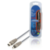 Bandridge Bandridge FireWire IEEE 1394 4-pin naar 4-pin Kabel 2 Meter voor Digitale Camera's, Camcorders, Audio- en Videoapparatuur met High-Speed Dataoverdracht tot 400 Mbps