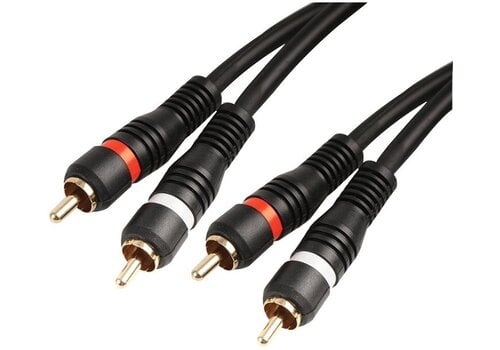 Bandridge 2x Phono (RCA) naar 2x Phono (RCA) Audiokabel 1.2m 