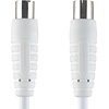 Bandridge Bandridge Coax Video Kabel 1 Meter met BNC Mannelijk naar BNC Mannelijk Connectoren voor CCTV Camera's, DVR Recorders, Videobewakingssystemen en Professionele Analoge Videoverbindingen