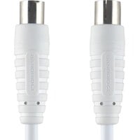Bandridge Coax Video Kabel 1 Meter met BNC Mannelijk naar BNC Mannelijk Connectoren voor CCTV Camera's, DVR Recorders, Videobewakingssystemen en Professionele Analoge Videoverbindingen