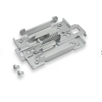 Teltonika PR5MEC00 DIN Rail Kit 35mm Montagebeugel voor Teltonika Routers en Industriële Apparaten met Stalen Bevestigingsadapter en Schroeven voor DIN-rail Installatie in Schakelkasten
