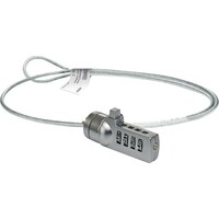 thumb-Sweex PA203 Notebook Combination Lock 1.5m Laptop Beveiligingskabel met 4-cijferige Combinatie en Kensington Slot Compatibiliteit voor Notebook, Laptop en Desktop Beveiliging tegen Diefstal-7